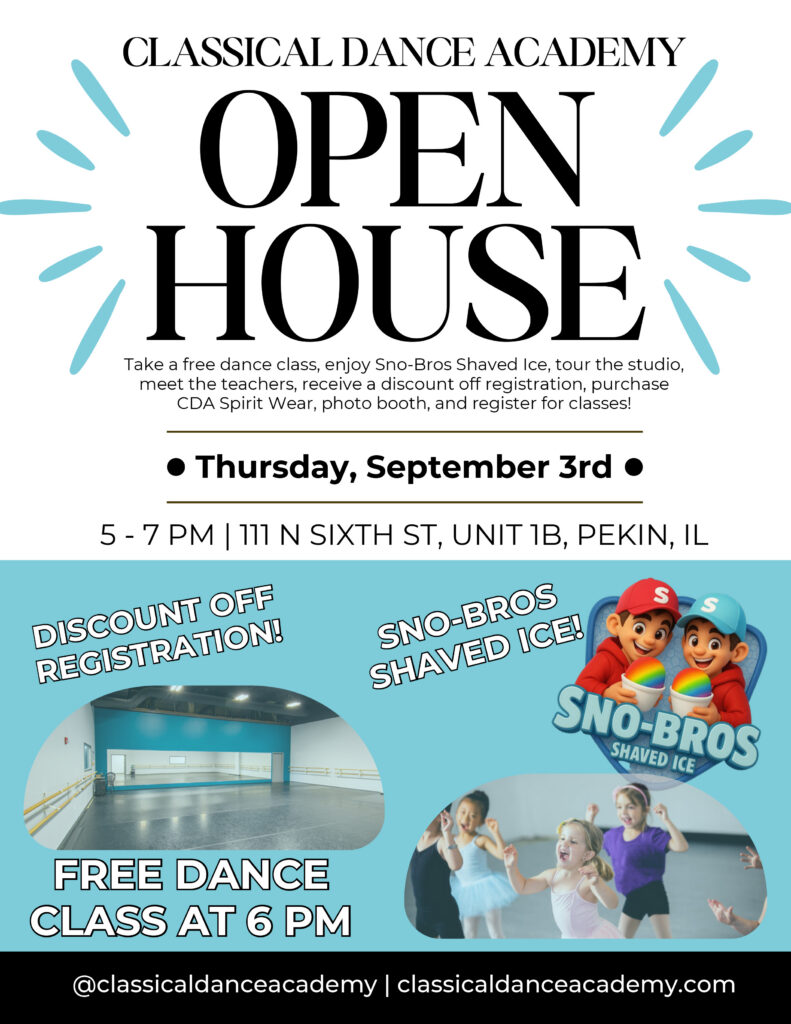 CDA Open House 2026 Flyer